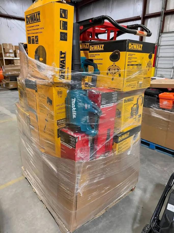 Wholesale Power Tools Pallet | 50+ Units — Best Profitable Deal 7 Brand New Mixed Power Tools Battery Charger Bulk Wholesale
