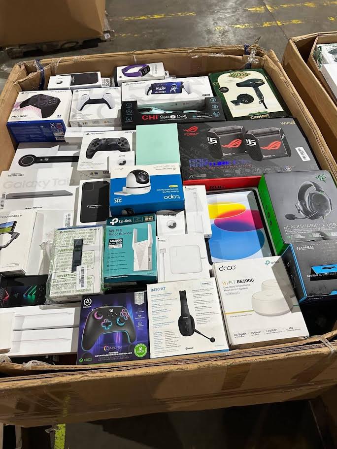 Wholesale General Electronics Pallet | 50+ Units — Best Deal 9 Wholesale General Electronics Pallet