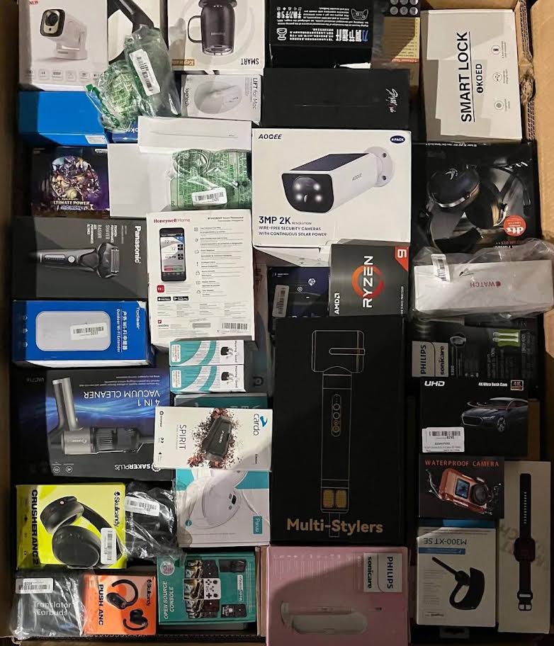 Wholesale General Electronics Pallet | 50+ Units — Best Deal 4 Bulk General_Electronics Pallet_1