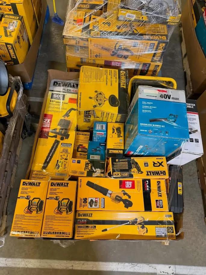Wholesale DeWalt Tools Pallet | 50+ Units — Best Profitable Lot 9 DeWalt Tools Pallet Brand New Wholesale1
