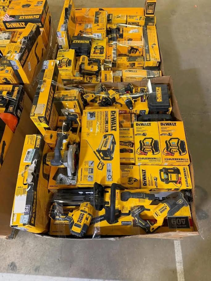 Wholesale DeWalt Tools Pallet | 50+ Units — Best Profitable Lot 1 Wholesale DeWalt Tools Pallet | 50+ Units — Best Profitable Lot - Image 2