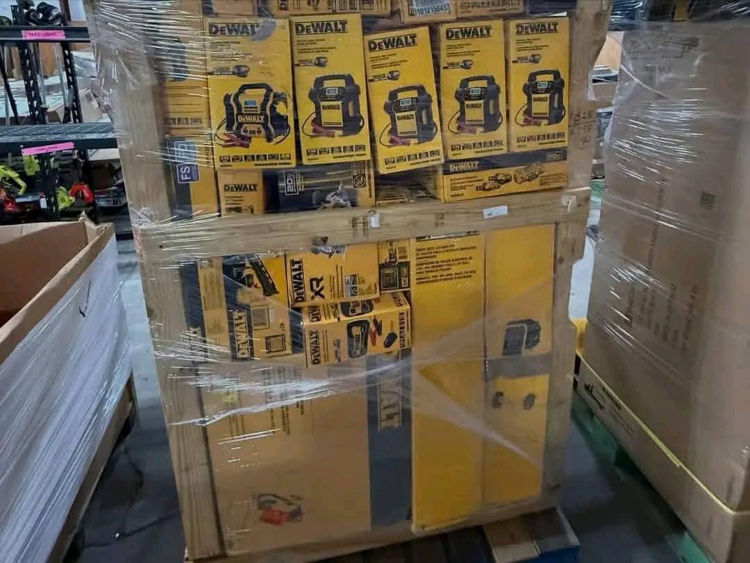 Wholesale DeWalt Tools Pallet | 50+ Units — Best Profitable Lot