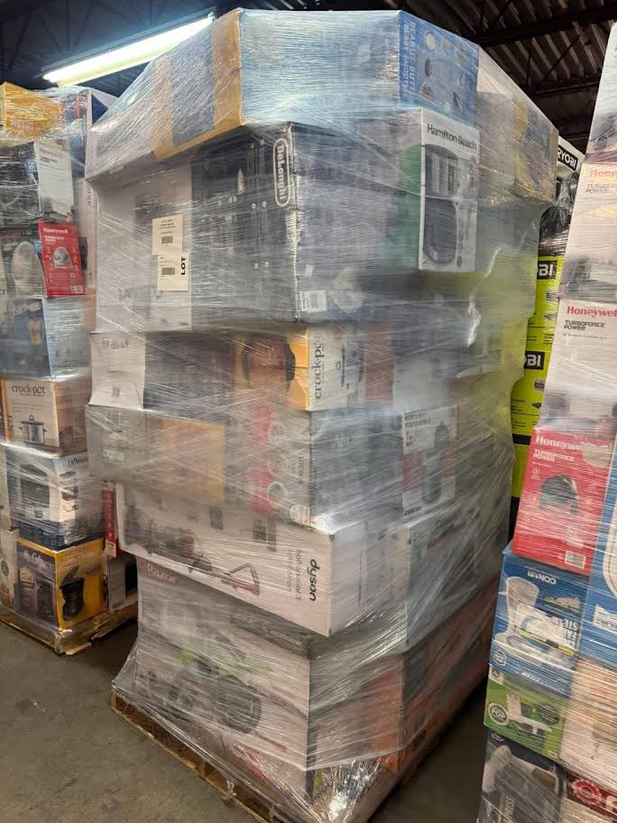 Wholesale Major Appliances Pallet | 5+ Units — Best Profitable Deal 6 Major Kitchen Appliances Pallet – 90 Items Bulk Wholesale Lot