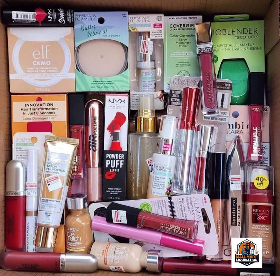 Wholesale Cosmetics Pallet | 200+ Units — Best Profitable Beauty Lot 6 Makeup and Cosmetics Pallet Liquidation