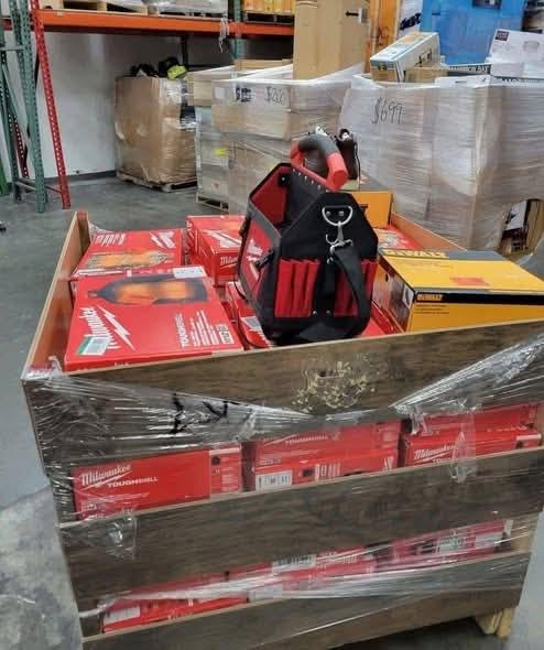 Wholesale Milwaukee Tools Pallet | 25+ Units — Best Profitable Lot 9 Milwaukee Tools Pallet Excellent Condition Wholesale