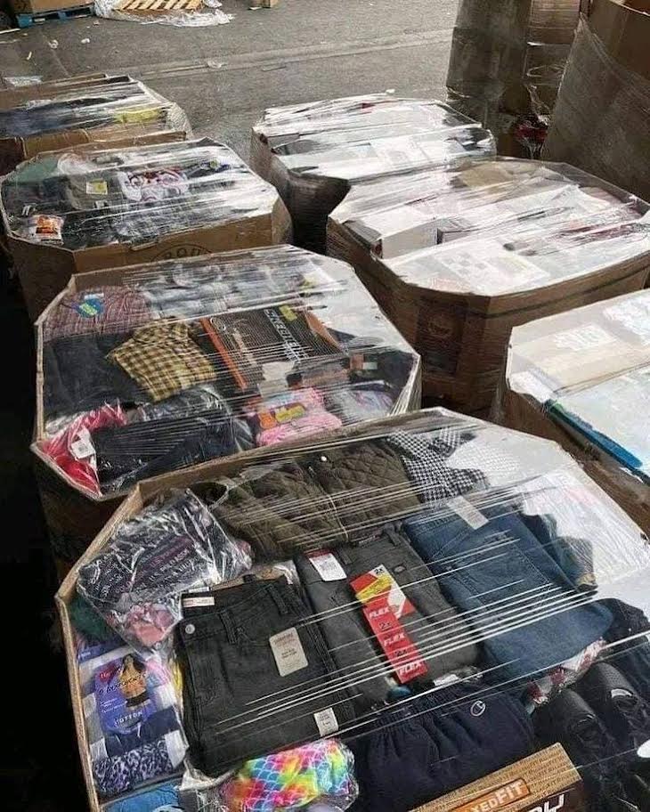 Wholesale Mixed Clothing Pallet | 200+ Units — Best Profitable Lot 8 Mixed Clothing_Bulk Pallet5