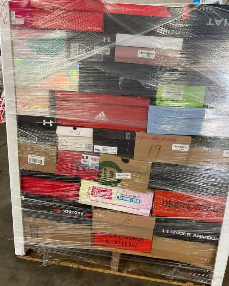 Wholesale Mixed Shoes Pallet | 150+ Pairs — Best Profitable Lot 3 Mixed Shoe Pallet Liquidation Wholesale1