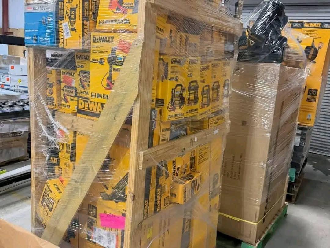 Wholesale Power Tools Pallet | 50+ Units — Best Profitable Deal 4 Power Tools with Battery and Charger Pallet Liquidation Wholesale