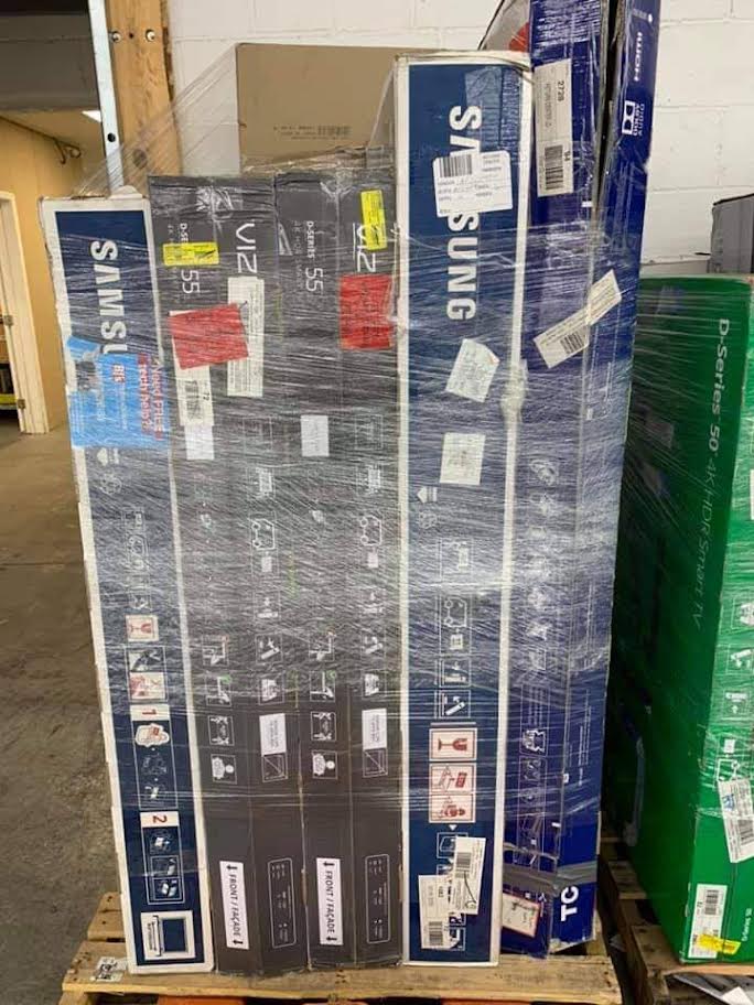 Wholesale Smart TV Pallet | 5+ Units — Best Profitable TV Lot 5 Smart TV Pallet_Lot3