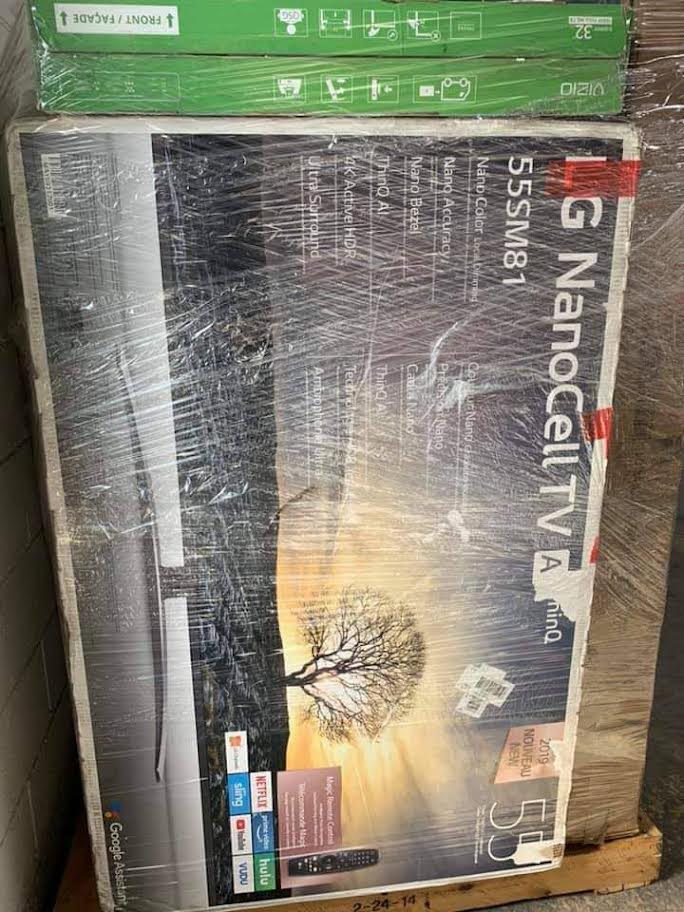 Wholesale Smart TV Pallet | 5+ Units — Best Profitable TV Lot 7 Smart TV Pallet_Lot4