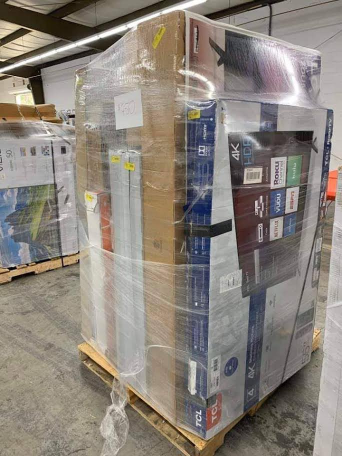 Wholesale Smart TV Pallet | 5+ Units — Best Profitable TV Lot 1 Smart_TV Pallet Lot